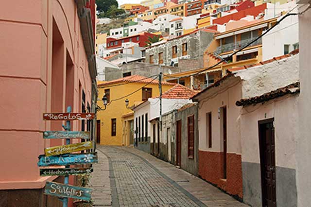 La Gomera Picturesque town
