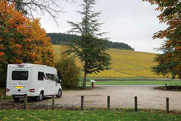 Chablis wildcamping