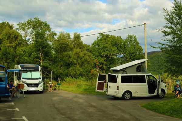 Wild camping: Scotland car park