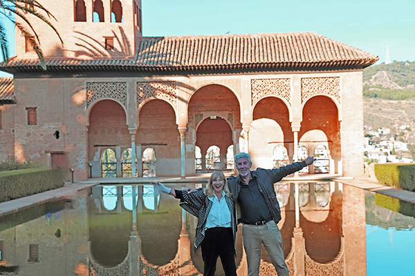 two of us at Alhambra Palaces