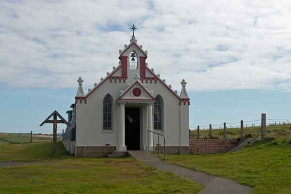 Inspirational Labour of love: The Italian Chapel on Mainland Orkney built by prisoners of war.