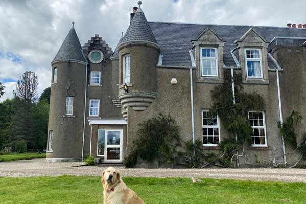 Brackenstraveltails at Dalmunzie castle 