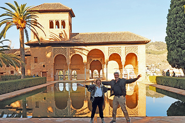 Sharon and Steve at Alhambra