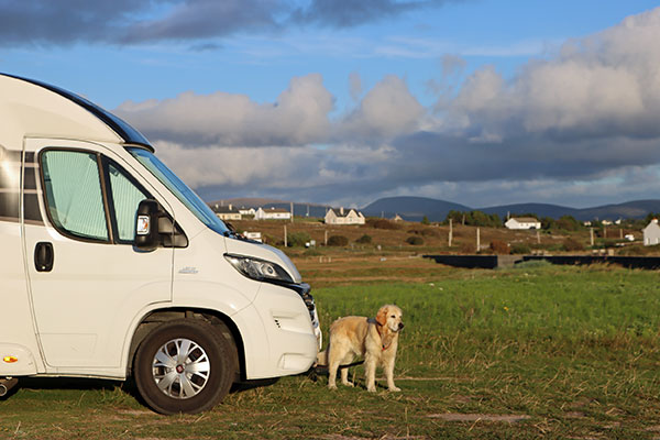 Bunbeg: over night at the beach