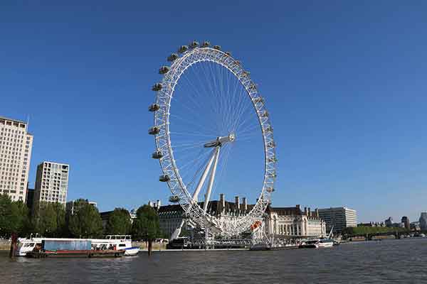 w The London eye