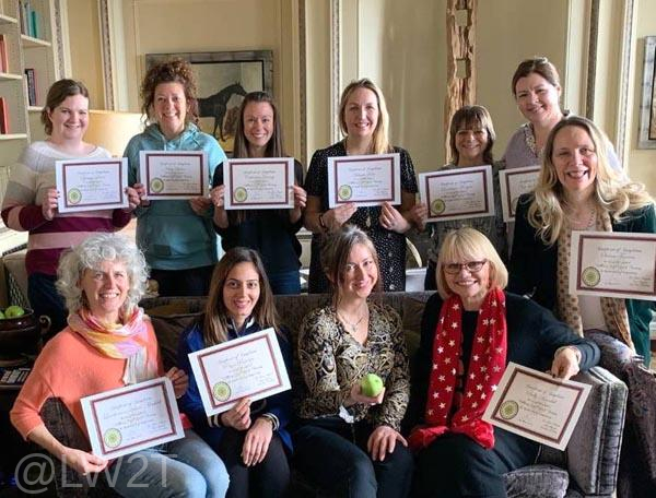 Cropped group with certificates lr